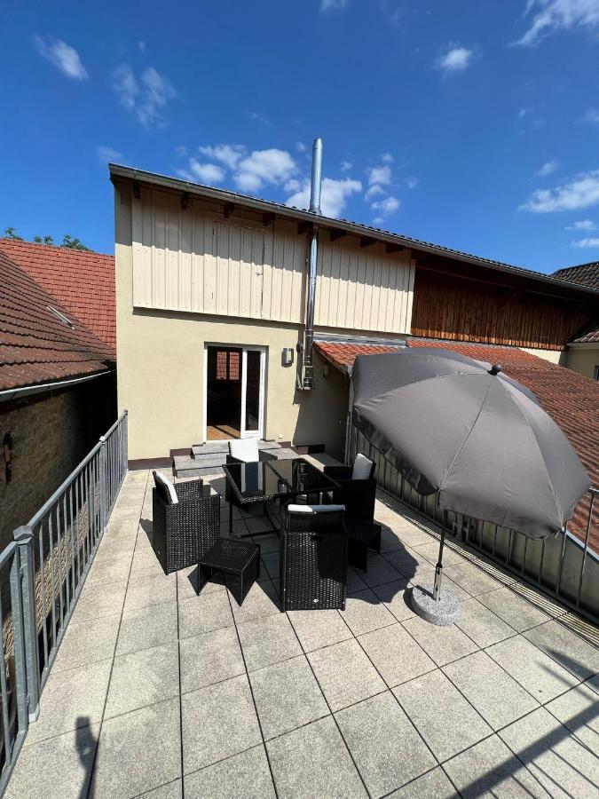 Privatzimmer Im Herzen Von Iphofen Esterno foto